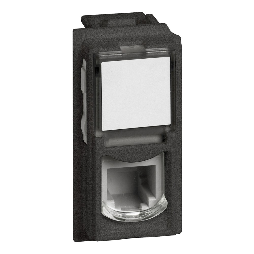 DADO TOMA TELEFONO RJ11 1 MOD NEGRO LIVING NOW KG4258RJ11