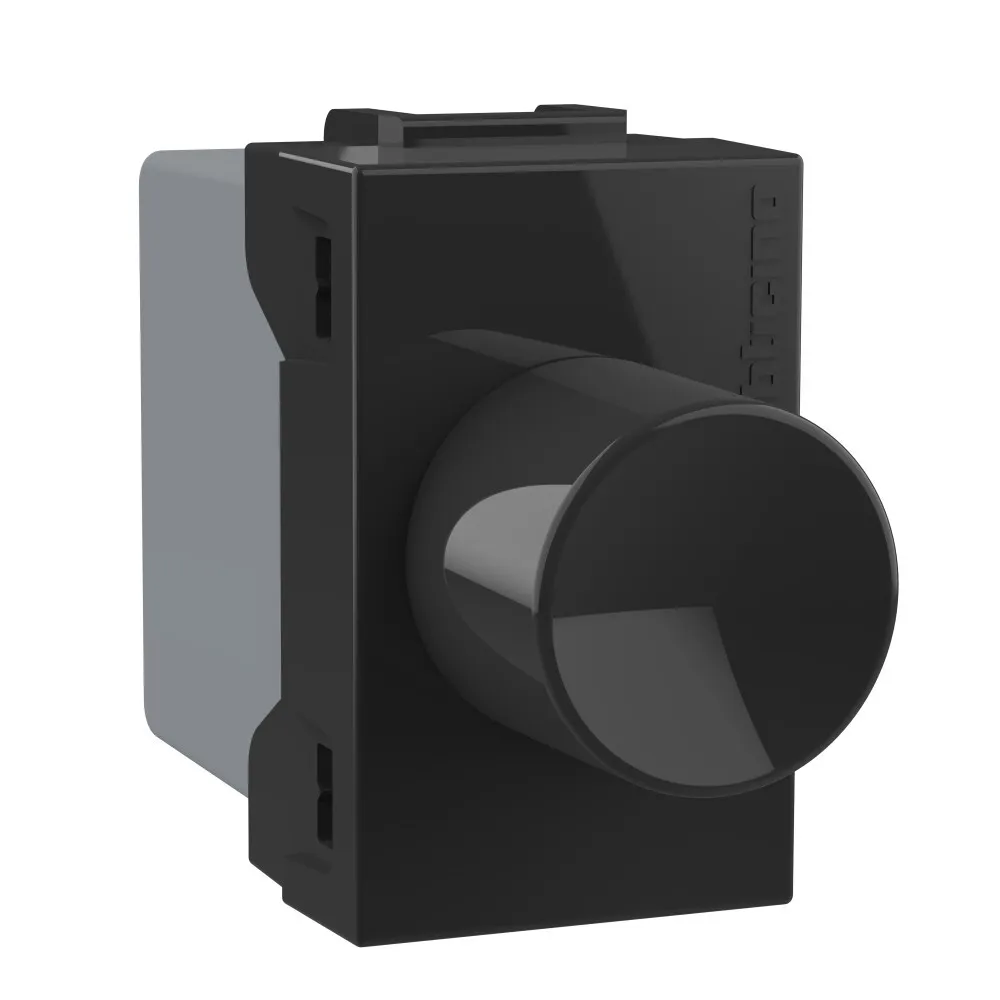 DADO DIMMER PERILLA 230V 1 MOD NEGRO MODUS4 AH2056EA
