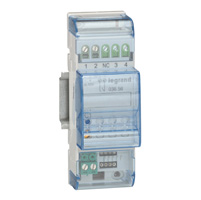 ACTUADOR DIMMER SCS PARA FLUORESCENTES 1-10V 2 MÓD. DIN F413N