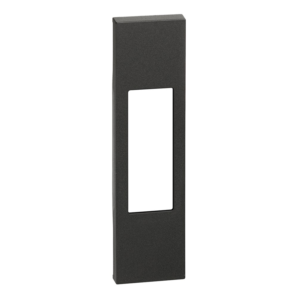 CUBRE TECLA  1 MOD NEGRO P/TOMACORRIENTE ITALIANO LIVING NOW KG02