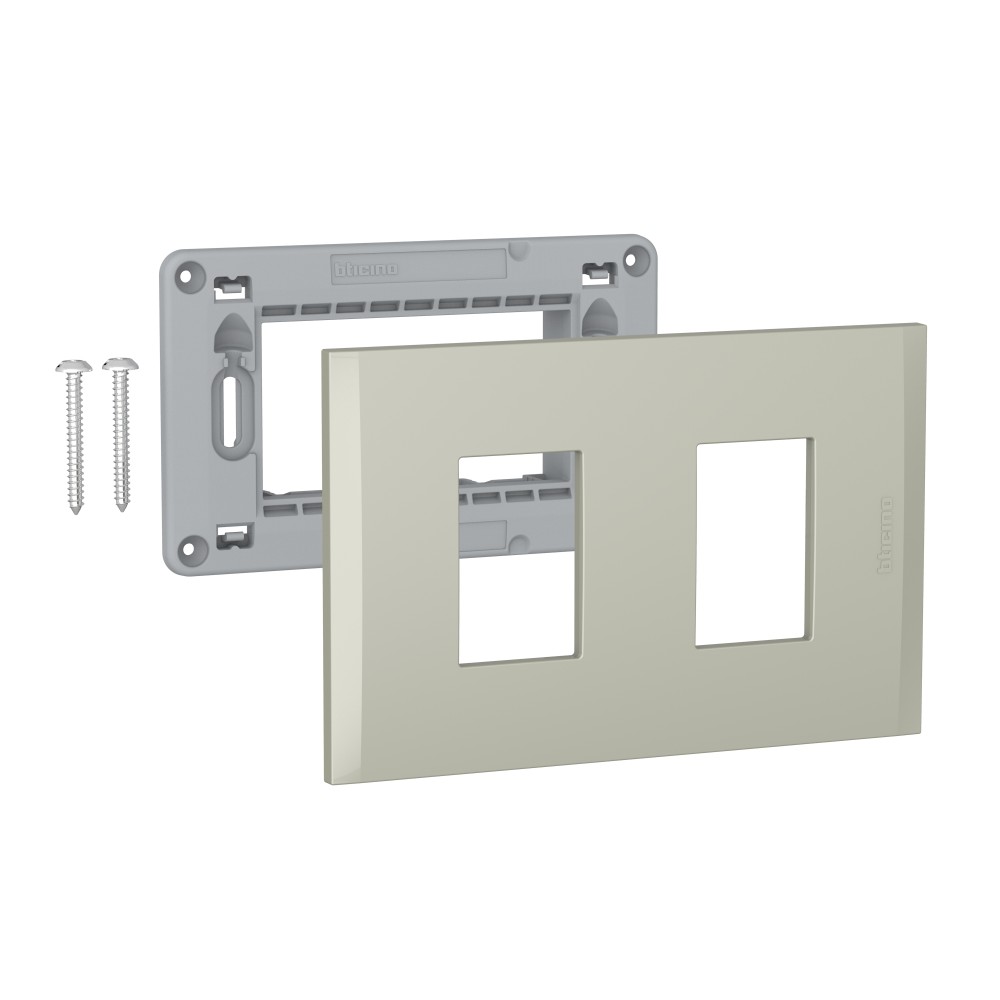 PLACA TECNOPOLIMERO 2 MOD TERRA C/SOP MODUS4 AH5S2TI