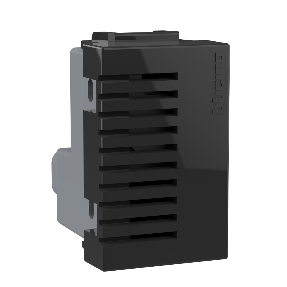 DADO ZUMBADOR 230VAC NEGRO 1 MOD MODUS4 AH2049EA