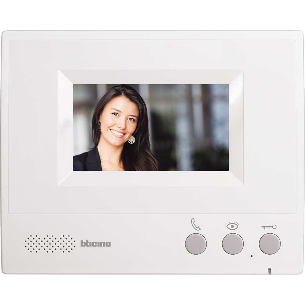MONITOR VIDEO  LCD COLOR 4.3" 4H C/ACCION CERRADURA ELECT MANOS LIBRES 330651