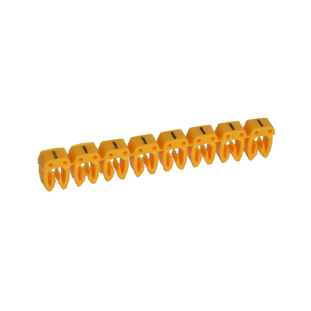 MARCADOR P/CABLE 1.5-2.5MM2 SIGNO "-" AMARILLO CAB3 038283
