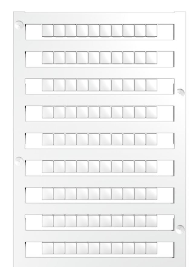 TIRA MARCADOR P/BORNERA 5X5MM S/INSCRIP DEK5/5MCNEWS