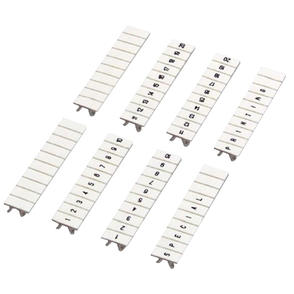 TIRA MARCADOR P/BORNERA BLANCO 5MM NRO 61 A 70 LINERGY NSYTRAB570