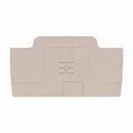 TAPA FINAL P/BORNERAS 2.5MM2 GRIS 2C 2.5