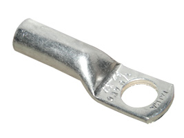 TERMINAL COMPRESION 2/0AWG BARRIL CORTO 1PERF Ø 1/2" CU ESTAÑ. 150A
