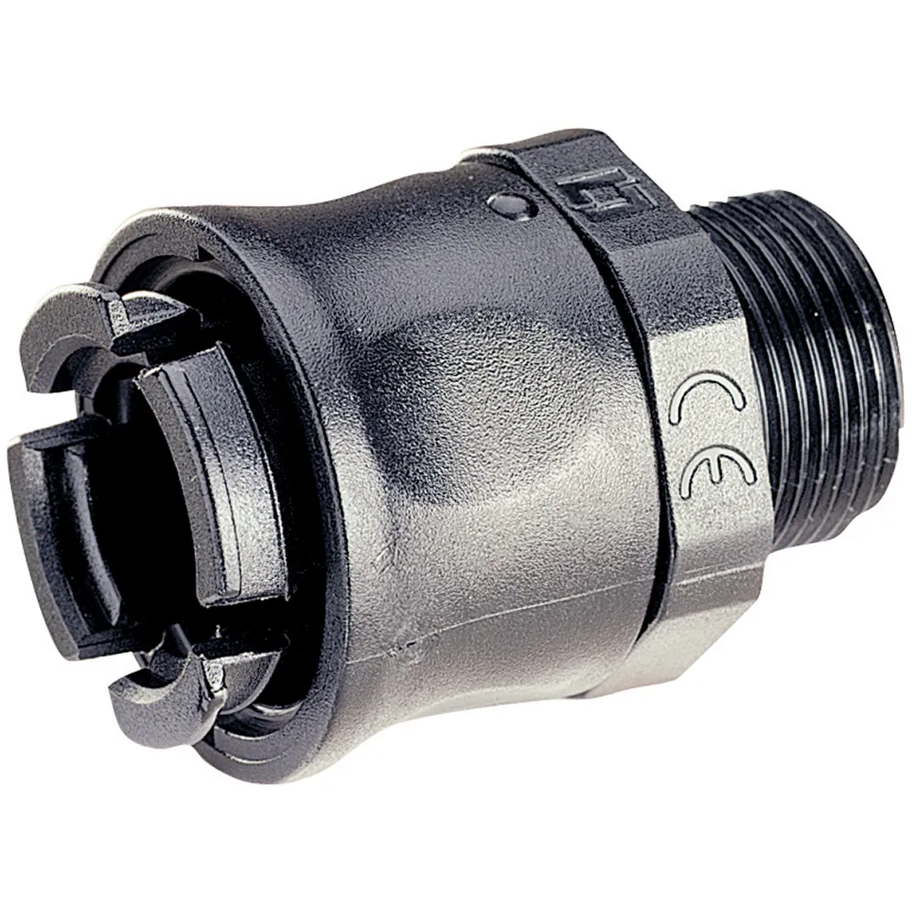CONECTOR CONDUIT RECTO POLIAMIDA P/TUB FLEX M25 25MM 666479