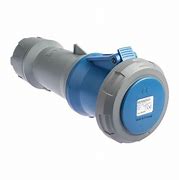 TOMA AEREO 63AMP 2P+T 250V AZUL 9H  POWERTOP PLUS 3403