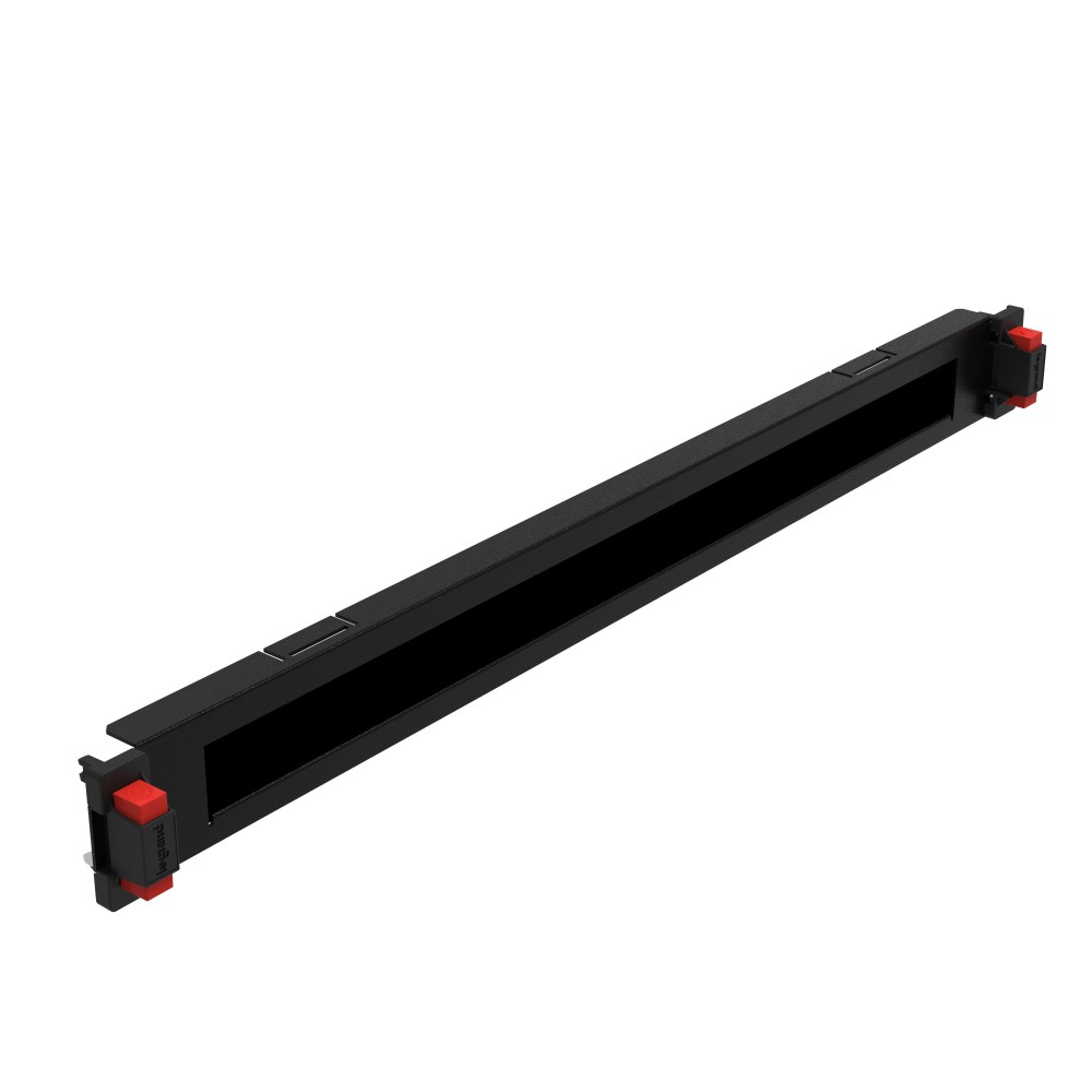 PANEL CON ESCOBILLAS 1U  METAL  CON TORNILLOS 46530