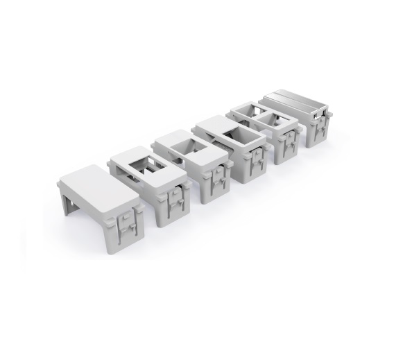 MODULO ETIQUETA BLANCA/ICONOS P/PLACA MODULAR
