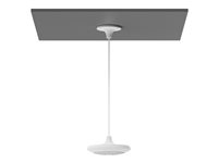 Logitech - Kit de montaje (montaje de techo, soporte del micrófono) - para micrófono - blanco