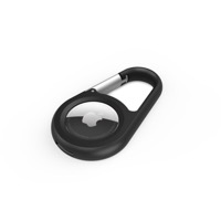 Belkin Secure Holder with Carabiner - Estuche para Airtag - negro - para Apple AirTag