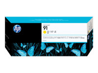 HP 91 - 775 ml - amarillo - original - DesignJet - cartucho de tinta - para DesignJet Z6100, Z6100ps
