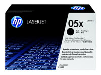HP 05X - Alto rendimiento - negro - original - LaserJet - cartucho de tóner (CE505X)