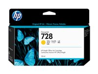 HP 728 - 130 ml - amarillo - original - DesignJet - cartucho de tinta - para DesignJet T730, T830