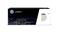HP 658X - Gran capacidad - amarillo - original - LaserJet - cartucho de tóner (W2002X)