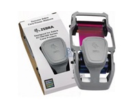 Zebra - Color (amarilllo, magenta, cián, negro resina, superpuesto) - cinta de impresión - para Zebra ZC300
