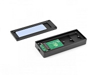 StarTech.com Caja USB 3.1 Gen 2 (10Gbps) para Unidades SSD NVMe M.2 - Resistente al Agua IP67 - Compatible con Thunderbolt 3 (M2E1BRU31C)