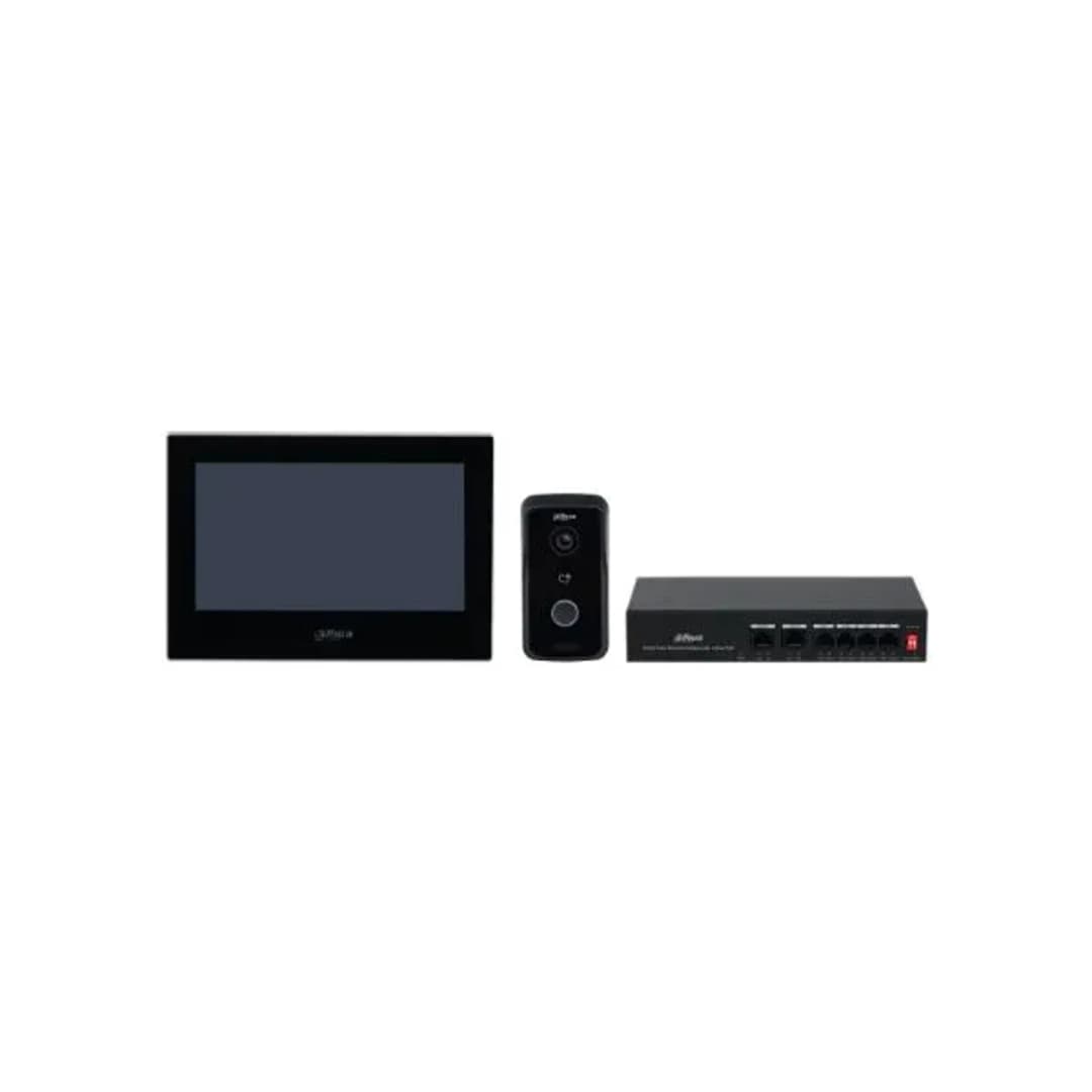 DHI-KTP03 KIT VIDEOPORTERO IP POE 2MP + MONITOR 7" TÁCTIL (IP65, P2P)