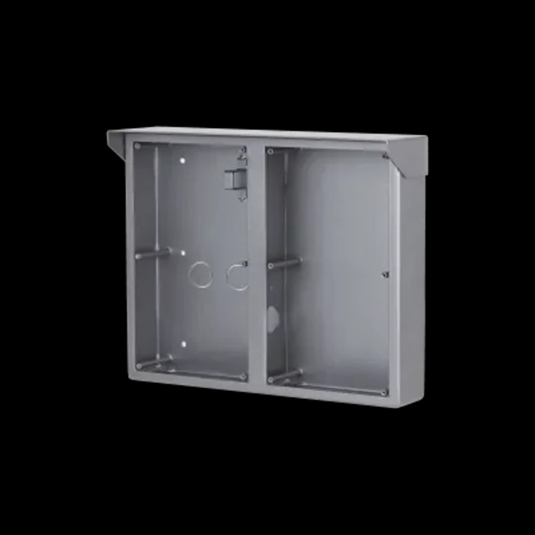 VTM54R4 RAIN COVER DE ALEACION DE ALUMINIO PARA VIDEO PORTERO, 4 MODULOS, USO EXTERIOR