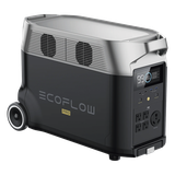 Estación de Energía Portátil DELTA PRO 3600Wh Litio LFP / 5 AC 3600W (7200W Pico) / 2 USB-C 200W / Capacidad para Aumentar Respaldo / Cargador de Coche 10A a 12.6V / Conectividad WiFi y Bluetooth (App) / Carga Solar 1600W Max.