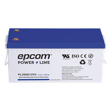Batería de respaldo 12 V 200 Ah AGM | Certificada UL94-HB Retardo a la flama básica | Ciclo profundo | Para uso en aplicaciones fotovoltaicas y de emergencia | Terminales T5