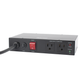 Acondicionador de Voltaje / Entrada 120 Vca / 2 salidas @ 120 Vca NEMA 5-15R / 1,800 W / 15 A / Supresión de Picos / Filtro de Ruido EMI/RFI / Sin bracket