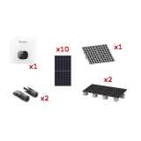 Kit Solar Interconexion / 6 kW 220Vca / Inversor GROWATT / Montaje Incluido
