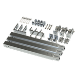 Caja de accesorios de aluminio anodizado para montaje VEKTOR8R2700 , arreglo 1X2para techo