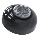 Estrobo Oculto de 12 LED, Brida negra, 12 Vcd, Clara, Lente transparente