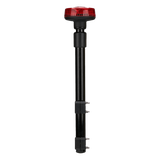 Luz telescópica Ultra Brillante Para Motocicleta, 9 LED, Color Rojo