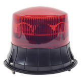 Burbuja LED giratoria color rojo, 9 LEDs, montaje permanente
