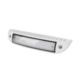 Luz de cortesía con bisel color blanco ideal para ambulancias y vehículos de rescate