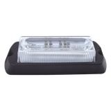 Luz Auxiliar Ultra Brillante de 8 LED's en color Rojo/Claro con mica transparente