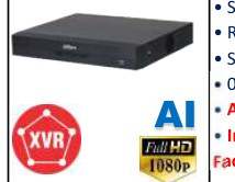 DH-XVR5232AN-I3/T GRABADOR XVR WIZSENSE SERIE AN 32CH PENTA-BRID 5M-N/1080P, 2 BAHÍAS HDD, AUDIO BIDIRECCIONAL POR COAXIAL