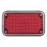 Luz de Advertencia de 6X4", Color Rojo, Ideal para Ambulancias