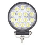Luz de Trabajo de 14 LED, 42 Watts, 3500 Lúmenes, IP67, 10-30 Vcc