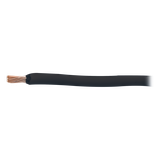 Cable Eléctrico de Cobre Recubierto THW-LS Calibre 1/0 AWG 19 Hilos Color Negro (100 metros).