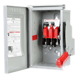 Interruptor de Seguridad HNF363, 600Vca, 3 polos, 100 Amp, sin portafusibles, Nema 1.