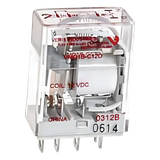 Relevador electromecánico SPDT de 15 A para montaje en socket o riel DIN, bobina de 24 V CA para sistemas BMS