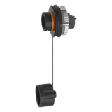 Conector Jack RJ45 de Uso Industrial Estilo TG, Categoría 6A, Con Tapa Protectora, Protección IP67