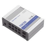 Switch Industrial No-Administrable 8 puertos Gigabit PoE 802.3af/at, 2 puertos SFP