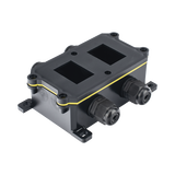 Caja de Plástico ABS/PA66 para Interruptores AccessPRO / Compatible con los Interruptores APB-0 Series / IP65 / 4 Puertos de Conexión