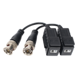 Kit de Transceptores (Baluns) con Terminal PUSH SUPERIOR, Resolución 4K , Cable flexible COAXIAL Blindado / COAXITRON / AUDIO POR COAXITRON / Menu OSD /Conector 100% COBRE / protección TVS, Calidad PREMIUM