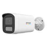 [ColorVu 3.0 + MD 3.0] Bala IP 6 Megapixel / Lente 4 mm / 50 mts IR + 50 mts Luz Blanca / Micrófono Integrado / Motion Detection 3.0 / Exterior IP67 / WDR 120 dB / PoE / Micro SD