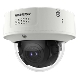 Domo IP 4 Megapixel / Lente Mot. 2.8 a 12 mm 2 / 40 mts IR EXIR / 2 Analiticos Simultaneos / DeepinView / 2 Micrófonos Integrados / IP67 / IK10 / H.265+ / WDR 150 dB / Captura Facial / Búsqueda por Atributos / Conteo de Personas
