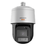 PTZ IP 4 Megapixel / 42X Zoom / Dual Light (500 mts IR / 100 mts Luz Blanca) / Polimero Anticorrosivo (Ideal para Zonas Costeras o Alta Salinidad) / AutoSeguimiento / DARKFIGHTER / EIS / Exterior IP67 / NEMA 4X / C5 / Wiper