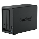 NAS Synology DiskStation DS725+ | 2 Bahías | Expandible hasta 7 Unidades | 2 Ranuras M.2 NVMe | Puerto 2.5GbE | Rendimiento 276 MB/s Lectura y 224 MB/s Escritura | Compatible con Unidad de Expansión DX525.